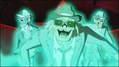 Dans l'&eacute;pisode 18 "La Danse des zombies", comment s'appelle le monstre et qui est le coupable qui se cache dedans ?