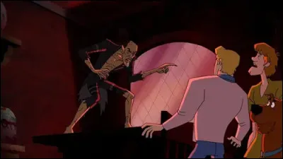 Dans l'&eacute;pisode 7 "La Goule de la crypte", comment s'appelle le monstre et qui est le coupable qui se cache dedans ?