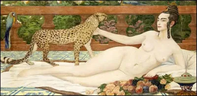 Quelle artiste, rest&eacute;e en marge du fauvisme a r&eacute;alis&eacute;, en 1900, cette toile intitul&eacute;e ''L'Odalisque au gu&eacute;pard'' ?
