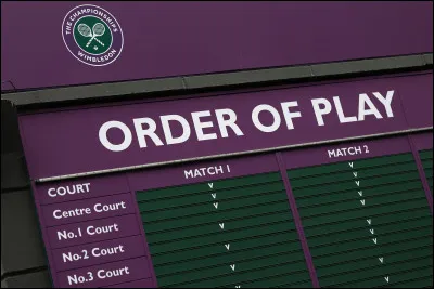 Le tournoi de Wimbledon est le plus vieux tournoi de tennis &agrave; exister encore aujourd'hui.