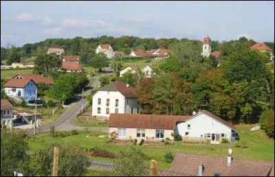 Village de l'arrondissement de Lure, Chenebier se situe dans l'ancienne r&eacute;gion ...