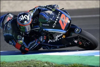 Francesco Bagnaia est devenu champion du monde Moto2 en 2018.