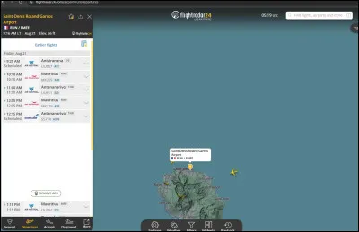 Quelle information peut-on consulter sur Flightradar24 pour pr&eacute;parer un voyage en avion ?