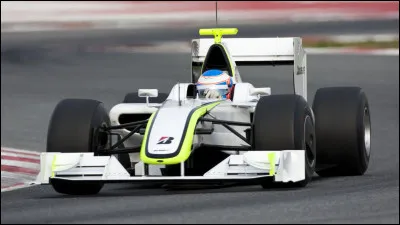 Jenson Button a remport&eacute; le championnat du monde 2009 avec Brawn GP.