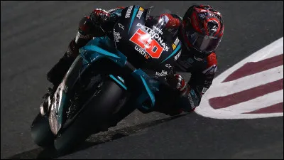 Fabio Quartararo a obtenu sa premi&egrave;re pole position en MotoGP &agrave; Jerez en 2019.