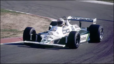 Alan Jones a remport&eacute; le championnat du monde 1980 avec Williams.