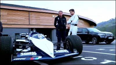 La Brabham BT52 de 1983 &eacute;tait &eacute;quip&eacute;e d'un moteur BMW quatre cylindres turbocompress&eacute;.