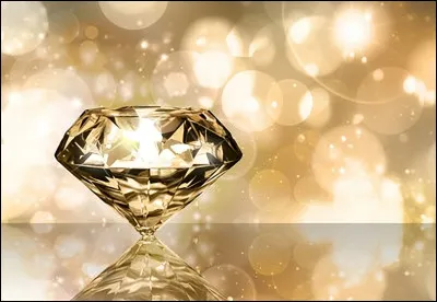 Le diamant est une forme cristalline du carbone.