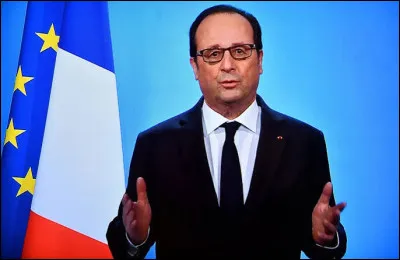 Fran&ccedil;ois Hollande, pr&eacute;sident de la R&eacute;publique, annonce qu'il ne se repr&eacute;sentera pas &agrave; l'&eacute;lection pr&eacute;sidentielle pr&eacute;vue :