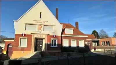 Village Samarien, dans le Santerre, Proyant se site en r&eacute;gion ...