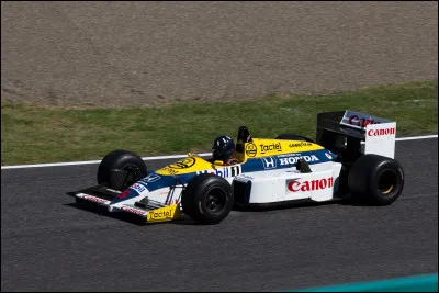 Nelson Piquet a remport&eacute; son premier titre mondial avec Williams.