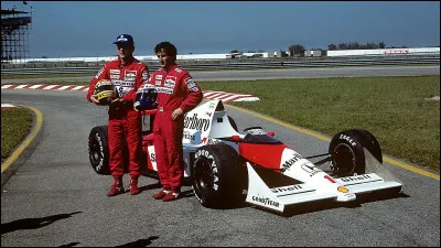 Alain Prost a remport&eacute; plus de Grands Prix qu'Ayrton Senna en 1988.