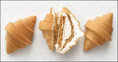 Quelle viennoiserie peut &ecirc;tre reproduite en trompe-l'&oelig;il avec des pr&eacute;parations enti&egrave;rement sucr&eacute;es ?