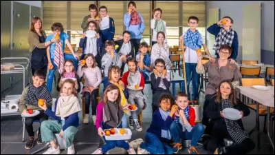 Et enfin en classe, tu es plus :