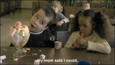Ma maman elle a dit que je peux !