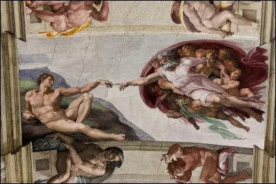 Quel grand artiste de la Renaissance est l'auteur de la c&eacute;l&egrave;bre fresque du plafond de la chapelle Sixtine &agrave; Rome ?