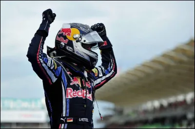 Sebastian Vettel est devenu le plus jeune champion du monde de l&rsquo;histoire en 2010.