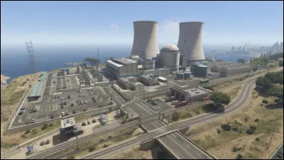 Quel lieu de GTA V a &eacute;t&eacute; transform&eacute; ici en centrale nucl&eacute;aire ?