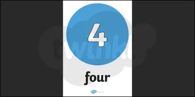 Comment se dit &laquo;&nbsp;quatre&nbsp;&raquo; en espagnol ?