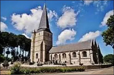 Voici l'&eacute;glise Notre-Dame, &agrave; Ingouville. Village de l'arrondissement de Dieppe, en bords de Manche, il se situe dans le d&eacute;partement ...