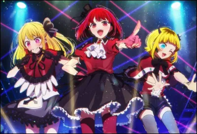 B : Comment s'appelle le groupe de Ruby, Kana et Mem-Cho ?