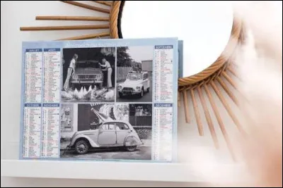 Dans la tradition des &eacute;trennes, quel nom porte le calendrier propos&eacute; par les facteurs ?