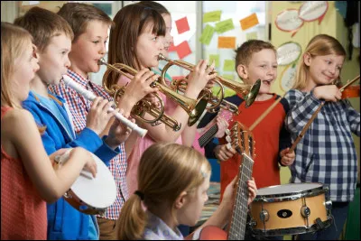 La musique est un cours que les &eacute;l&egrave;ves de 5e pratiquent&hellip;