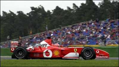 La Ferrari F2002 a remport&eacute; toutes les courses durant la saison 2002.