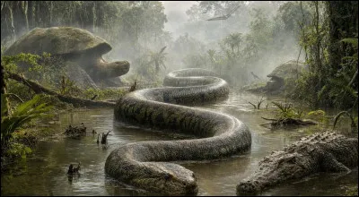 Comment s'appelle le gigantesque serpent pr&eacute;historique, aujourd'hui &eacute;teint, qui mesurait pr&egrave;s de 13 m&egrave;tres ?