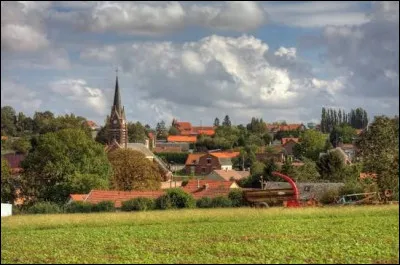 Village de l'arrondissement d'Arras, Trescault se situe dans l'ancienne r&eacute;gion ...