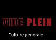Quiz Vide, plein