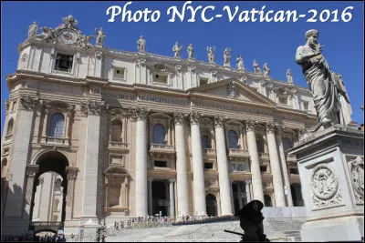 Quel est le nom de cette basilique du Vatican, coeur de l'&Eacute;glise catholique, chef d'oeuvre de la Renaissance ?
