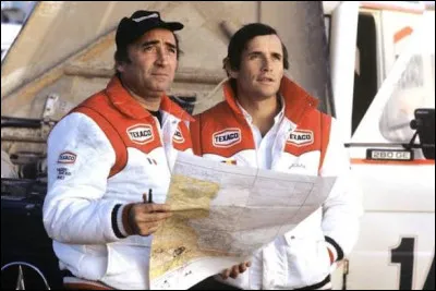 Claude Brasseur a remport&eacute; le Paris-Dakar.&Agrave; quel grand pilote belge &eacute;tait-il associ&eacute; ?