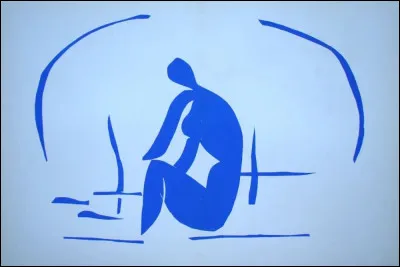 Quel peintre fran&ccedil;ais est l'auteur de cette gouache intitul&eacute; ''Baigneuse dans les roseaux'' ?