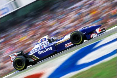 Damon Hill a remport&eacute; son titre mondial en 1996 avec Ferrari.