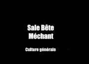 Quiz Sale, bête et méchant