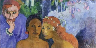 Quel peintre fran&ccedil;ais du XIX e si&egrave;cle est l'auteur de ce tableau intitul&eacute; ''Contes barbares'' ?