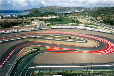 Le circuit de Mandalika est situ&eacute; sur l'&icirc;le de Java.
