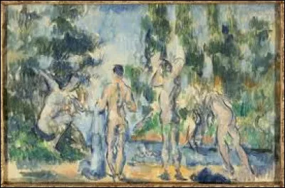 Et on cl&ocirc;ture ce quiz comme on avait commenc&eacute; en cherchant un impressionniste. Entre 1890 et 1891, quel artiste a r&eacute;alis&eacute; cette toile intitul&eacute;e ''Les Baigneurs'' ?