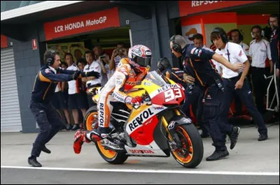 Marc M&aacute;rquez a d&eacute;croch&eacute; son titre 2013 &agrave; Valence.