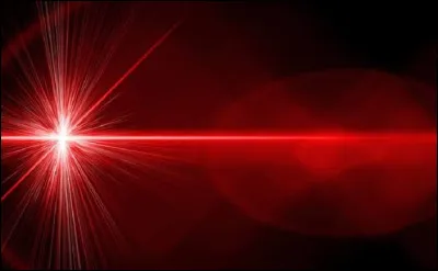 Avec quoi le premier rayon laser a-t-il &eacute;t&eacute; cr&eacute;&eacute; ?