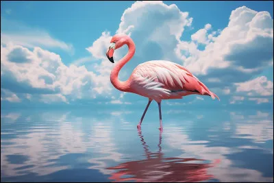 Les flamants roses naissent d&eacute;j&agrave; roses.
