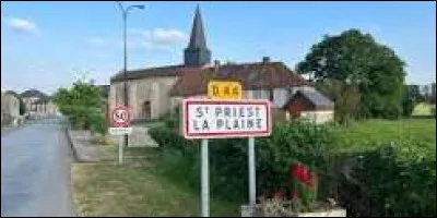 Village Creusois, Saint-Priest-la-Plaine se situe dans l'ancienne r&eacute;gion ...
