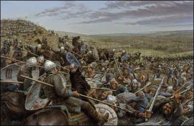 La bataille d'Hastings s'est d&eacute;roul&eacute;e le 14 octobre 1066 dans le sud de l'Angleterre. Quels sont les deux principaux chefs qui s'affrontaient ?