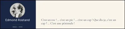 Par rapport &agrave; cette tirade, que d&eacute;peint ainsi Edmond Rostand ?