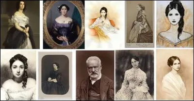 Laquelle des trois fut l'&eacute;g&eacute;rie de Victor Hugo ?
