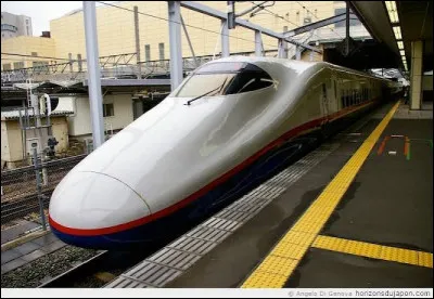 Quel est le nom du train &agrave; grande vitesse japonais ?