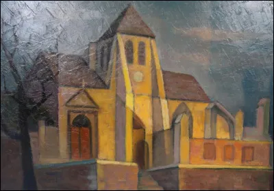 Quel artiste a repr&eacute;sent&eacute; l'&eacute;glise Saint-Germain de Charonne ?
