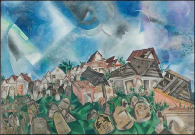 Quel artiste a repr&eacute;sent&eacute; ce ''Cimeti&egrave;re'' ?