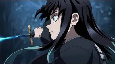Quelle est la couleur que prend la lame du katana de Muichiro lorsqu'il la d&eacute;gaine pour la toute premi&egrave;re fois ?